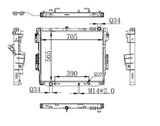 2022+ Toyota Land Cruiser Radiator