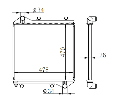 Toyota Hiace Radiator