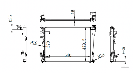 Hyundai i40 Radiator